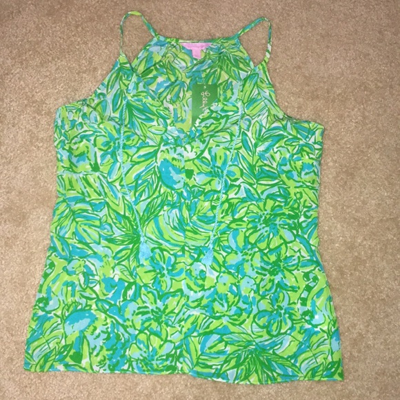 Lilly Pulitzer Tops - NWT’s Lilly Pulitzer Finn Top Size M